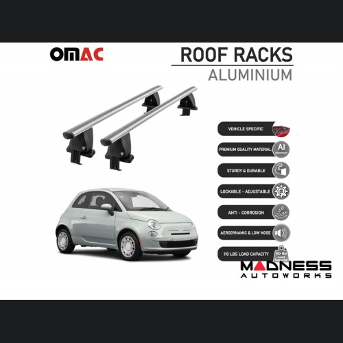 Fiat 500 roof online rack sunroof